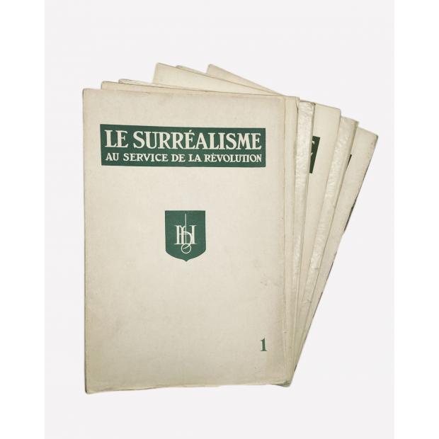 BRETON, André. - LE SURREALISME AU SERVICE DE LA RÉVOLUTION. Nº1 (ao 6).