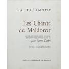 LAUTREAMONT, Comte de. - LES CHANTS DE MALDOROR. Aquarelles originales en couleurs et dessins a la mine de plomb de Jean-Pierre Tertre.