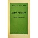 LISBOA, António Maria. - ERRO PRÓPRIO SEGUIDO DE OPERAÇÃO DO SOL E DE ALGUNS PERSONAGENS. Prefácio de Mário Cesariny. 