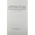 LITTÉRATURE. Tome 1 numéros 1 à 20 mars 1919 à août 1921 Tome 2 Nouvelle série numéros 1 à 13 mars 1922 à juin 1924. 