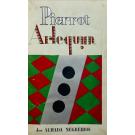 NEGREIROS, José Almada. - PIERROT E ARLEQUIM, personagens de Theatro. Ensaios de dialogo seguidos de commentarios por... com um autoretrato dois figurinos um desenho allusivo e motivo da capas. Lisboa. Portugália Editora. Nov. de XXIV. (1924). In-8º 69, [2] págs. Enc.  Edição original. Das mais raras obras do autor. Encadernação inteira de pele, com capas.