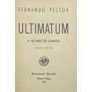PESSOA, Fernando. - ULTIMATUM DE ALVARO DE CAMPOS SENSACIONALISTA. 