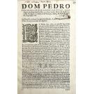 SUCESSÃO REAL. LEY porque V. Magestade há por bem declarar, & sendo necessário derrogar o das Cortes de Lamego