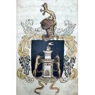 ASCENDENCIA E DESCENDENCIA DE GONÇALLO LOPES DE CARVALHO FONSECA E CAMOES. Moço fidalgo da Caza de sua Magestade, é Snos dos Coutos de Abbadim e Negrello, e cavalr Professo do habito de Cristo. Anno de 1692.