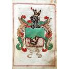 ASCENDENCIA E DESCENDENCIA DE GONÇALLO LOPES DE CARVALHO FONSECA E CAMOES. Moço fidalgo da Caza de sua Magestade, é Snos dos Coutos de Abbadim e Negrello, e cavalr Professo do habito de Cristo. Anno de 1692.