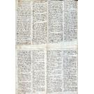 EXTENSA ARVORE GENEALÓGICA DOS REIS DE PORTUGAL. Séc. XVII