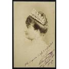 PRINCESA MARGARIDA DE ITALIA. Assinada.