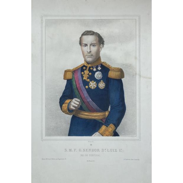 GRAVURA. S.M.F. O. SENHOR D. LUIZ I