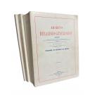BAENA, Visconde de Sanches de. - ARCHIVO HERALDICO-GENEALÓGICO contendo noticias histórico-genealógicas e duas mil quatrocentas cincoenta e duas cartas de brasão d'armas... Volume I (e Volume II + Índice). 