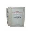 BAENA, Visconde de Sanches de. - ARCHIVO HERALDICO-GENEALÓGICO contendo noticias histórico-genealógicas e duas mil quatrocentas cincoenta e duas cartas de brasão d'armas... Volume I (e Volume II + Índice). 