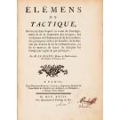 BLOND, M. le. - ÉLÉMENS DE TACTIQUE.