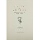CAMÕES, Luis de. - A ILHA DOS AMORES. Texto dos Lusíadas der Luiz de Camões. Com desenhos de Cícero Dias e um estudo de David Mourão Ferreira