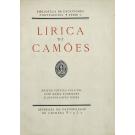 CAMÕES, Luis de. - LIRICA DE CAMÕES. Edição critica pelo Dr. José Maria Rodrigues e Afonso Lopes Vieira. 