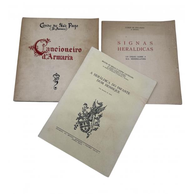 HERÁLDICA. 3 obras.
