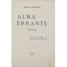 KAMENEZKY, Eliezer. - ALMA ERRANTE. Poemas. Com um prefácio de Fernando Pessoa.