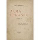 KAMENEZKY, Eliezer. - ALMA ERRANTE. Poemas. Com um prefácio de Fernando Pessoa.