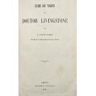 LACERDA, D. José de. - EXAME DAS VIAGENS DO DOUTOR LIVINGSTONE. 