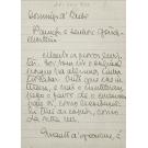 GAGO COUTINHO. Carta assinada e dirigida a Gomes Monteiro sobre o envio de provas.