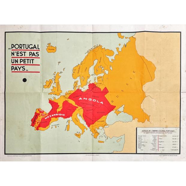 MAPA - HENRIQUE GALVÃO. PORTUGAL N'EST PAS UN PETIT PAYS. 