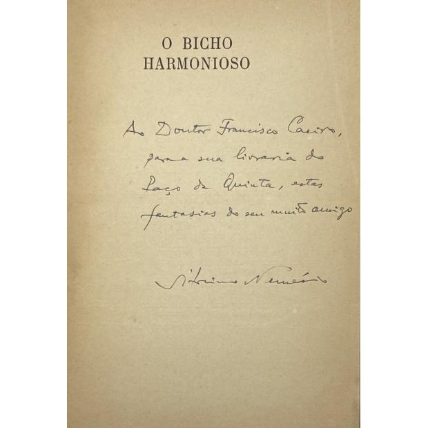 NEMÉSIO, Vitorino. - O BICHO HARMONIOSO. Poemas. 