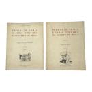 NÓBREGA, Artur Vaz-Osório. - PEDRAS DE ARMAS E ARMAS TUMULARES DO DISTRITO DE BRAGA. Volume I - tomo I Cidade e Concelho de Braga. Volume I - Tomo II Cidade de Braga.