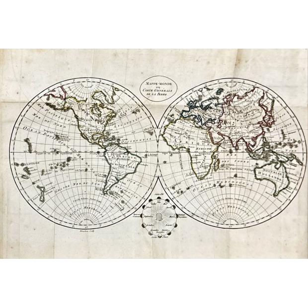 VOSGIEN. - NOUVEAU DICTIONNAIRE GÉOGRAPHIQUE OU DESCRIPTION DE TOUTES LES PARTIES DU MONDE. Dernière Édition.