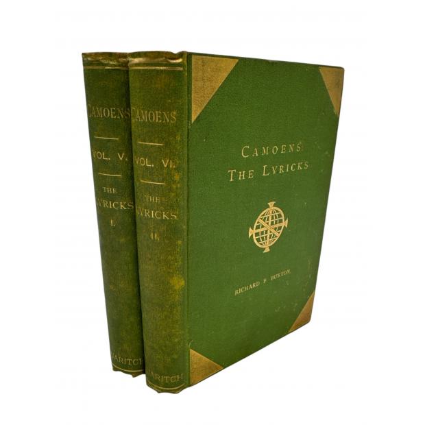 CAMÕES, Luis de. - CAMOENS. The Lyricks (Sonnets, Canzons, Odes, and Sextines). Parte I (e II). 