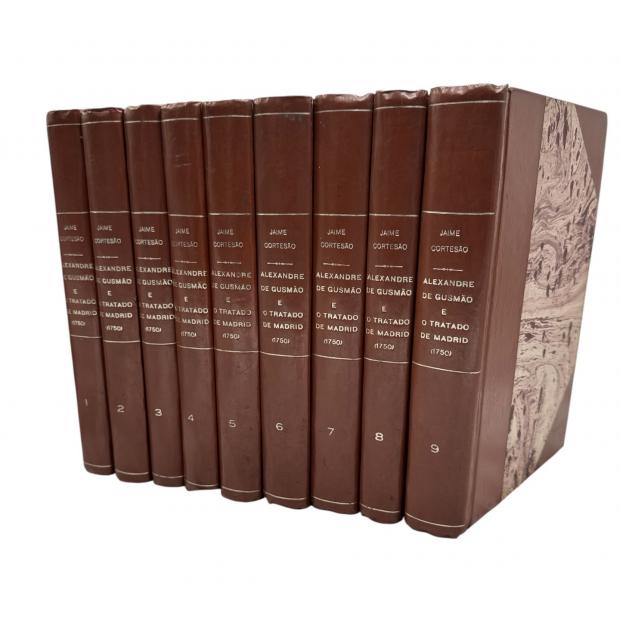 CORTESÃO, Jaime. - ALEXANDRE DE GUSMÃO E O TRATADO DE MADRID. Volume I (ao 9).
