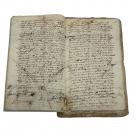 MANUSCRITO. - ESCRITURAS DA HERDADE DAS AMENDOEIRAS, situada na Horta do Pombal, na Comarca de Beja.