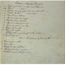 MANUSCRITO. - PALACIO DOS CONDES DA EGA NA RUA DA JUNQUEIRA.  (Séc. XIX).