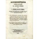 MELLO, Prior Francisco do Rosário e. - A DESCRIPÇÃO DA ANTIGA IGREJA DE S. NICOLAO DE LISBOA abatida e incendiada por occasião do terramoto no dia memoravel do 1º de Novembro de 1775... A que se ajunta a curiosa memoria da redificação da nova Igreja e diligencias pelo andamento da obra.