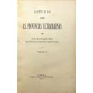 ANDRADE CORVO, João de. - ESTUDOS SOBRE AS PROVINCIAS ULTRAMARINAS. Volume I (ao IV). 