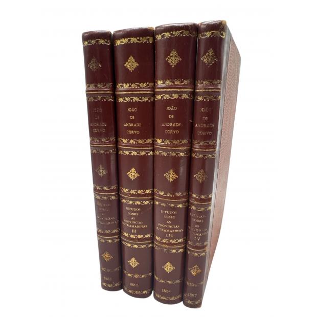 ANDRADE CORVO, João de. - ESTUDOS SOBRE AS PROVINCIAS ULTRAMARINAS. Volume I (ao IV). 