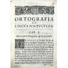 BARRETO, João Franco. - ORTOGRAFIA DA LINGVA PORTVGVEZA. 