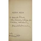 FONSECA, Manuel da. - ALDEIA NOVA. Contos. Capa de Manuel Ribeiro de Pavia. 