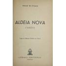 FONSECA, Manuel da. - ALDEIA NOVA. Contos. Capa de Manuel Ribeiro de Pavia. 