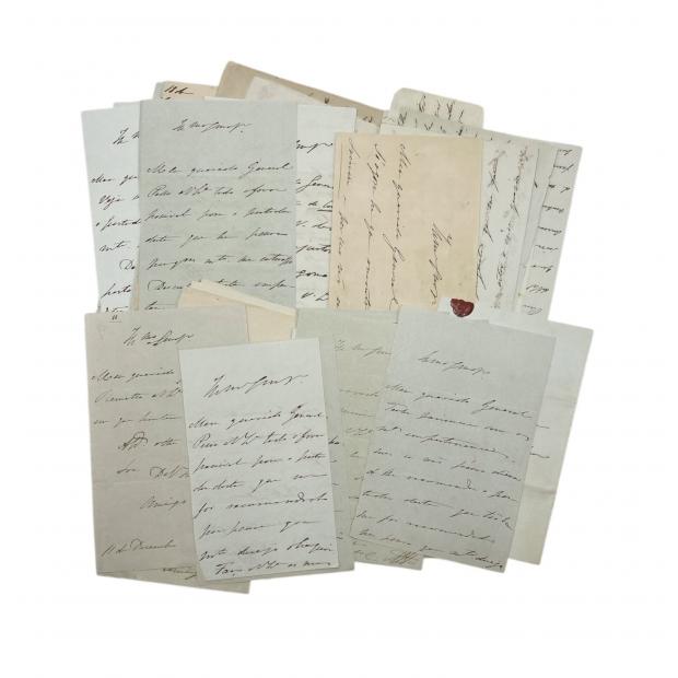 MANUSCRITOS. DUQUE DA TERCEIRA E CONDE DO BONFIM.