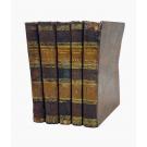 MOUSINHO DE ALBUQUERQUE, Luís da Silva. - CURSO ELEMENTAR DE PHYSICA E DE CHYMICA OFFERECIDO AOS ALUMNOS DESTAS SCIENCIAS NO REAL LABORATORIO CHYMICO DA MOEDA. Vol, I (ao V).