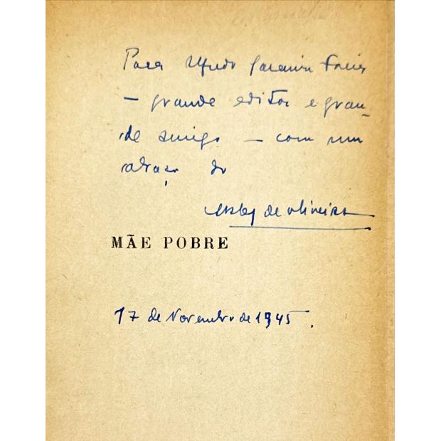 OLIVEIRA, Carlos de. - MÃE POBRE. Poesia.