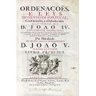 ORDENAÇÕES, E LEYS DO REYNO DE PORTVGAL. Vol. I (a V) - REPERTORIO DAS ORDENAÇÕES DO REYNO DE PORTUGAL Vol. I (e II). - APPENDIX das Leys Extravagantes, Decretos, e Avisos, que se tem publicado do anno de 1747 até o anno de 1760.