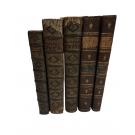 ORDENAÇÕES, E LEYS DO REYNO DE PORTVGAL. Vol. I (a V) - REPERTORIO DAS ORDENAÇÕES DO REYNO DE PORTUGAL Vol. I (e II). - APPENDIX das Leys Extravagantes, Decretos, e Avisos, que se tem publicado do anno de 1747 até o anno de 1760.