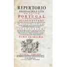 ORDENAÇÕES, E LEYS DO REYNO DE PORTVGAL. Vol. I (a V) - REPERTORIO DAS ORDENAÇÕES DO REYNO DE PORTUGAL Vol. I (e II). - APPENDIX das Leys Extravagantes, Decretos, e Avisos, que se tem publicado do anno de 1747 até o anno de 1760.