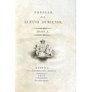 SANTOS, António Ribeiro dos. - POESIAS DE ELPINO DURIENSE. Tomo I (ao III). 