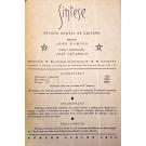 SÍNTESE. Revista Mensal de Cultura. Editor e Administrador: José Saramago. Director: João Ramiro. Nº1 (ao 14-15). 