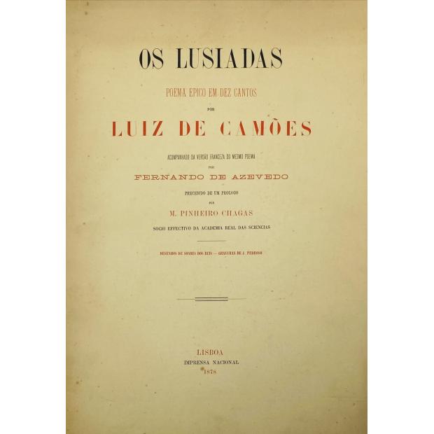CAMÕES, Luis de. - OS LUSIADAS. Poema épico em dez cantos.