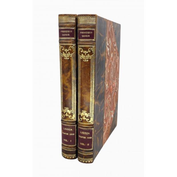 CÂNCIO, Francisco. - LISBOA - TEMPOS IDOS. Volume I (e II).