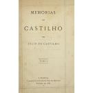 CASTILHO, Julio de. - MEMÓRIAS DE CASTILHO. Tomo I (e II). 