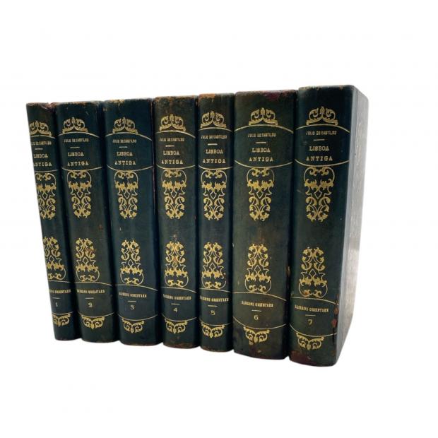 CASTILHO, Júlio de. - LISBOA ANTIGA. Bairros Orientaes. Volume I (ao VII).