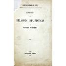 COSTA, Constancio Roque da Costa. - HISTORIA DAS RELAÇÕES DIPLOMATICAS DE PORTUGAL NO ORIENTE. 