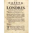 GAZETA EXTRAORDINARIA DE LONDRES.